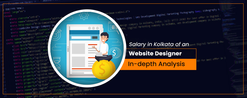 Web Designer salary in Kolkata